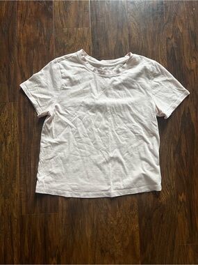 Old Navy Cropped T-Shirt - Light Pink